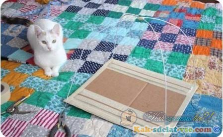 Как сделать домик для кошки?